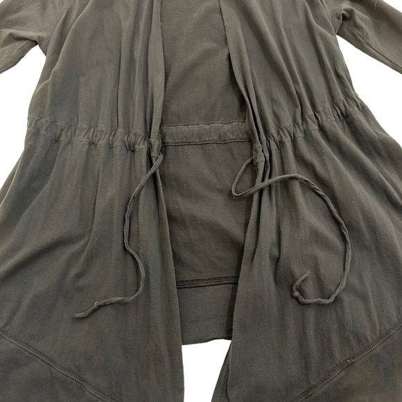 New Balance Yoga Green Tie Front Cardigan Jacket, Size Small - Picture 5 of 12